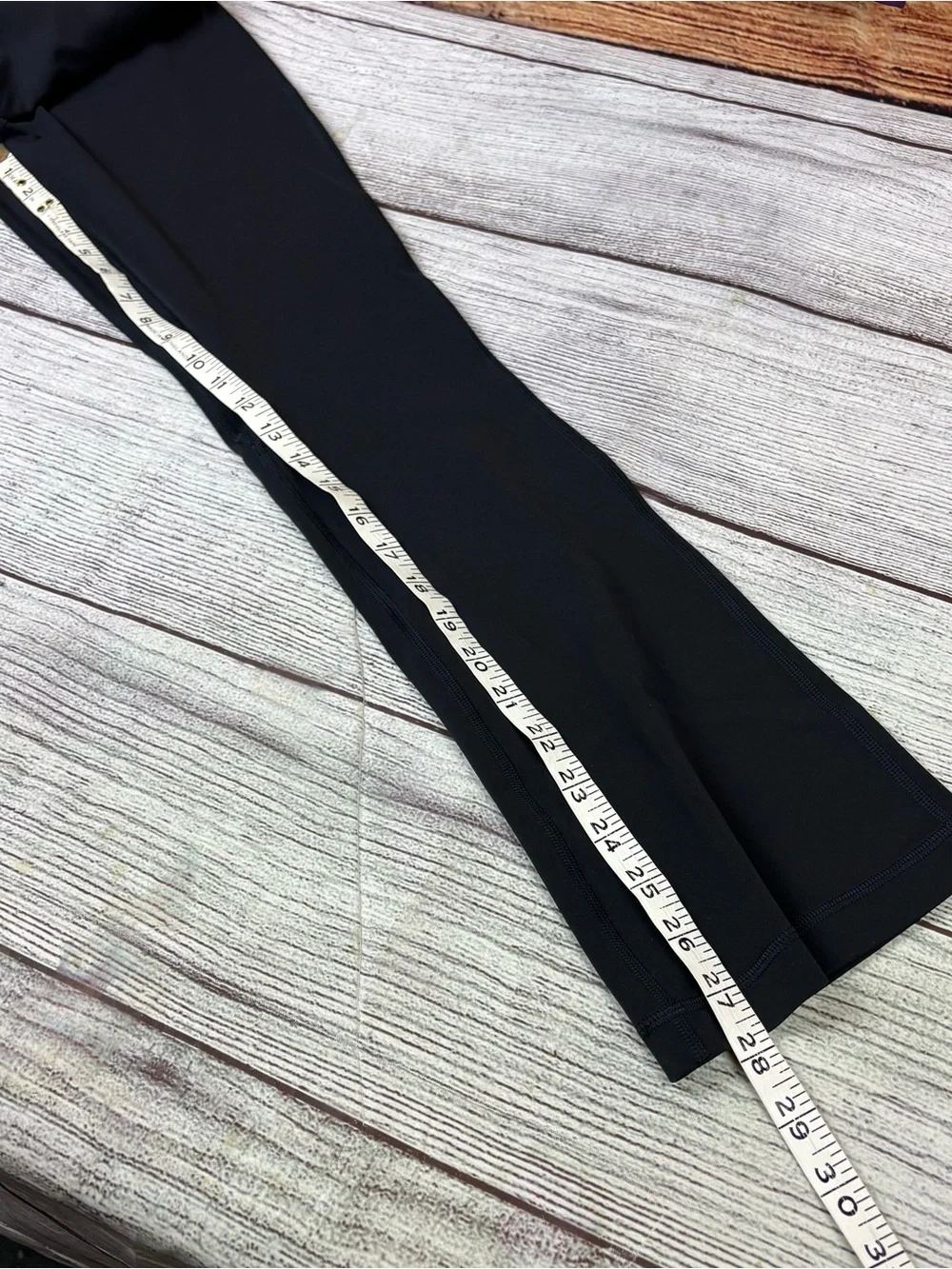 Lululemon Black Align High-Rise Mini- Flared Pant 28